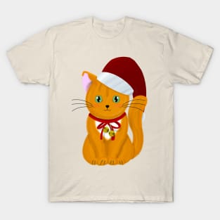 Christmas Kitten T-Shirt